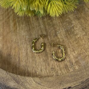 Just Lil Things Pin Earring Gold Earring