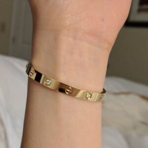 Gold Cartier bracelet