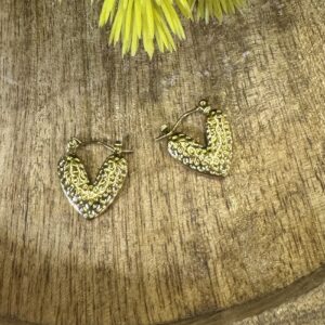 Heart earrings