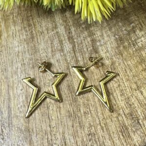 Star earrings