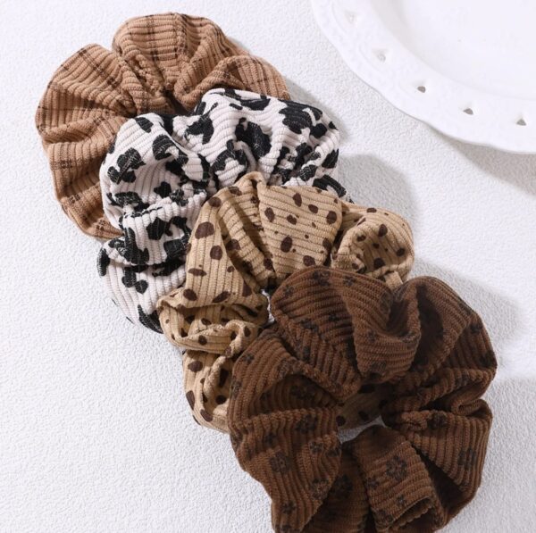 Shades of brown scrunchies - Image 2