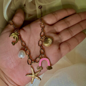Charm pendant necklace
