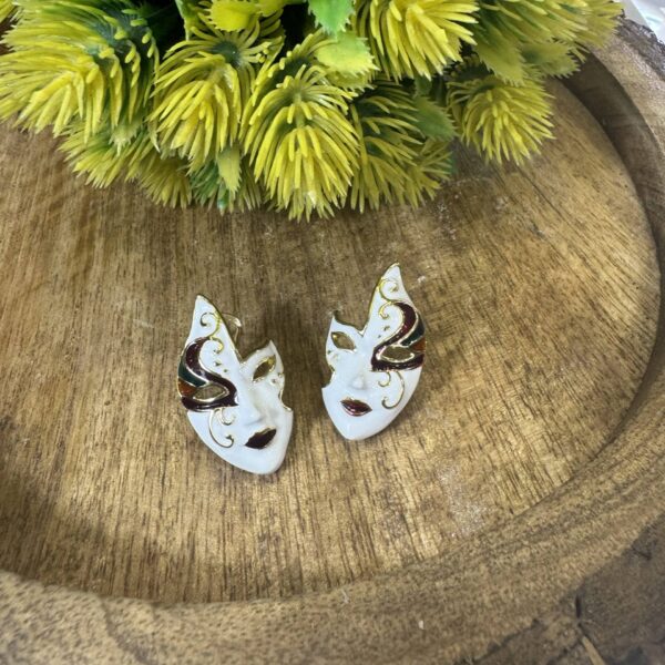 Mask earrings - Image 2