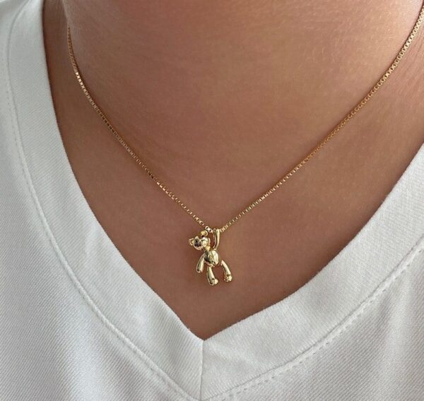 Bear charm pendant - Image 3