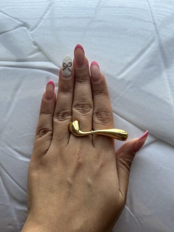 Just do it gold ring - Image 3