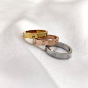 Cartier ring set of 3